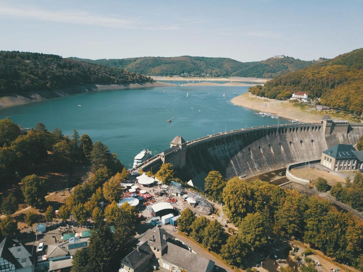 Ferienhaus Schoene Aussicht Ferienwohnung Blau Hemfurth-Edersee Екстер'єр фото